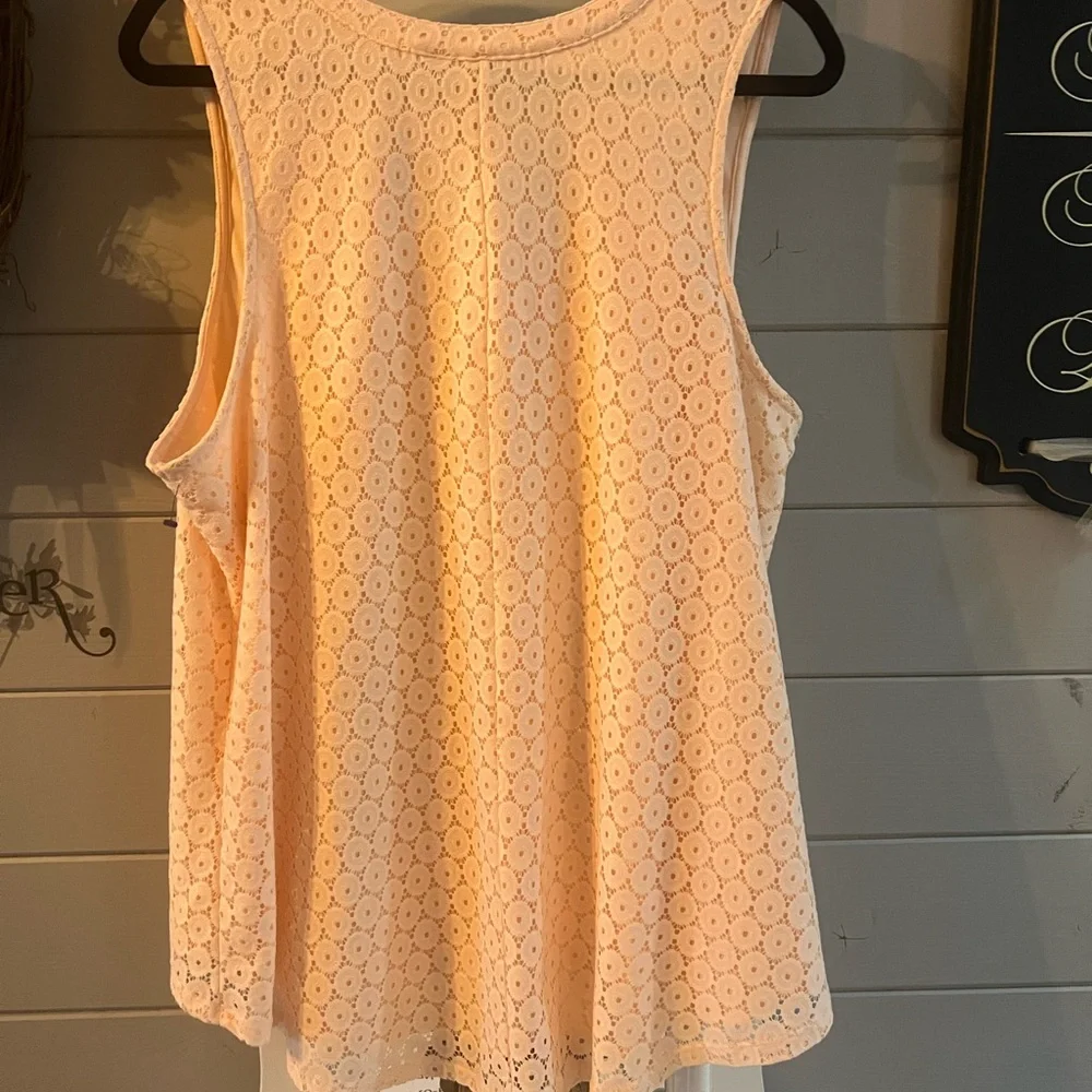 New Directions Pale Pink Tank Top - Picture 8 of 8